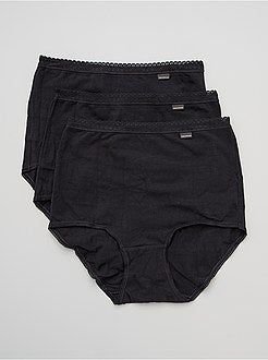 Lote de 3 cuecas maxi 'Sans Complexe' - Kiabi