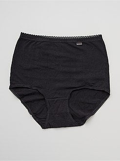 Lote de 3 cuecas maxi 'Sans Complexe' - Kiabi