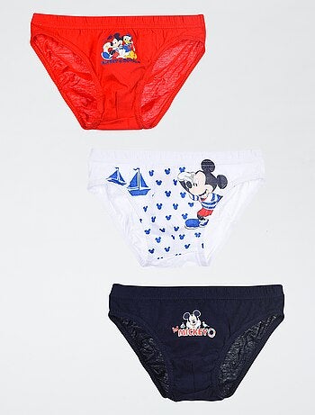 Lote de 3 cuecas 'Mickey'