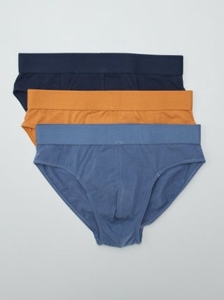 Lote de 3 cuecas para homem
