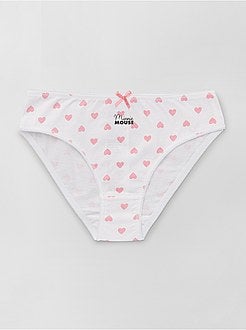 Lote de 3 cuecas para menina 'Minnie' - Kiabi