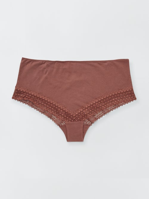 Lote de 3 cuecas para mulher - Kiabi