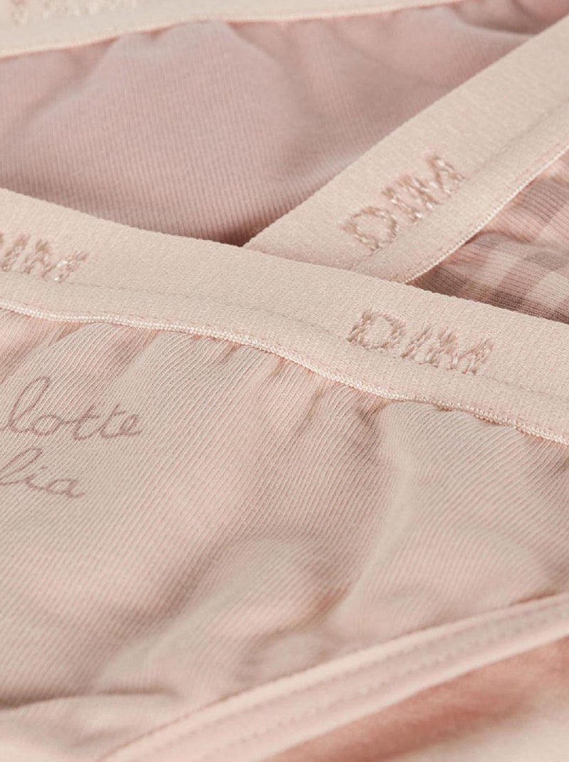 Lote de 3 cuecas para mulher 'Dim' Violeta - Kiabi