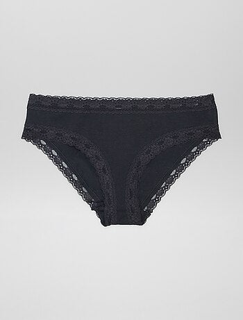 Lote de 3 cuecas para mulher em renda