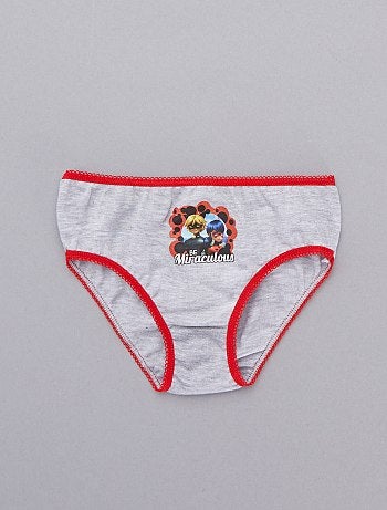 Lote de 3 cuecas para mulher 'Miraculous' - Kiabi