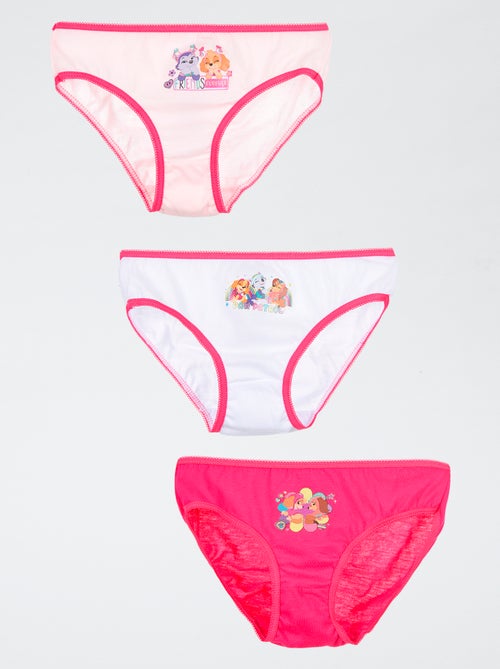 Lote de 3 cuecas para mulher 'Patrulha Pata' - Kiabi