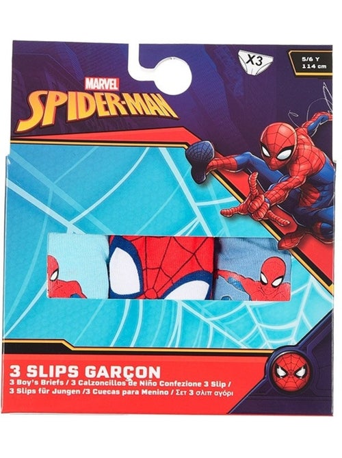 Lote de 3 cuecas spiderman menino | licença oficial - Kiabi Lote de 3 cuecas spiderman menino | licença oficial - Kiabi