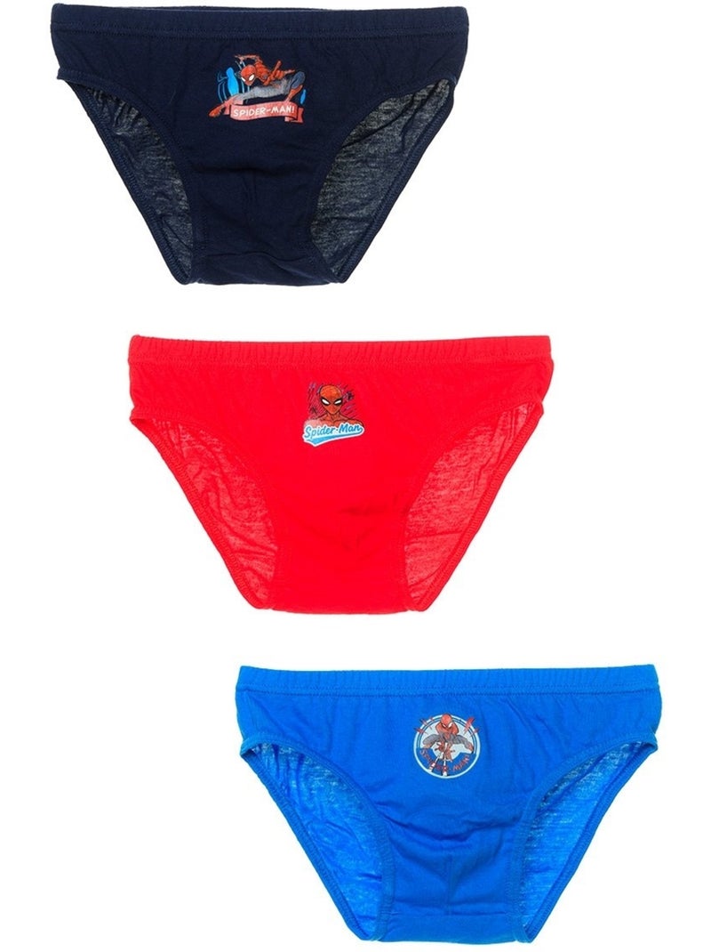 Lote de 3 cuecas spiderman menino | licença oficial Multicolorido - Kiabi