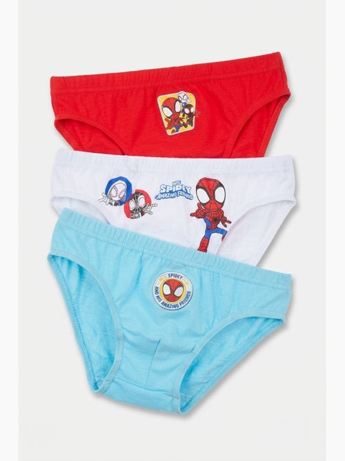 Lote de 3 cuecas spidey menino | licença oficial - Kiabi Lote de 3 cuecas spidey menino | licença oficial - Kiabi