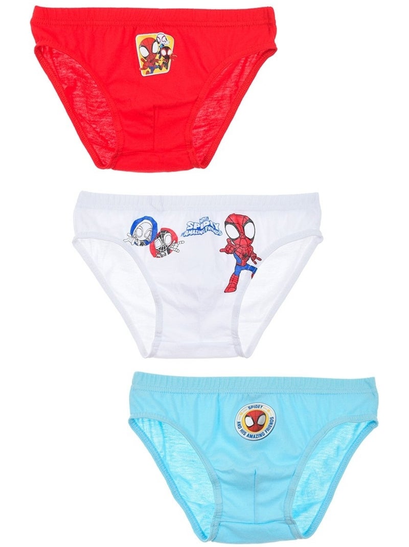 Lote de 3 cuecas spidey menino | licença oficial Multicolorido - Kiabi