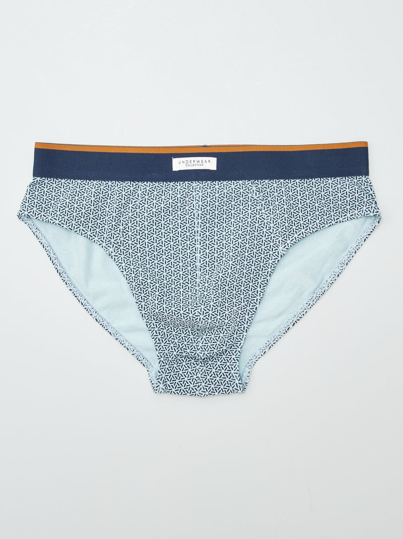 Lote de 3 cuecas VERDE - Kiabi