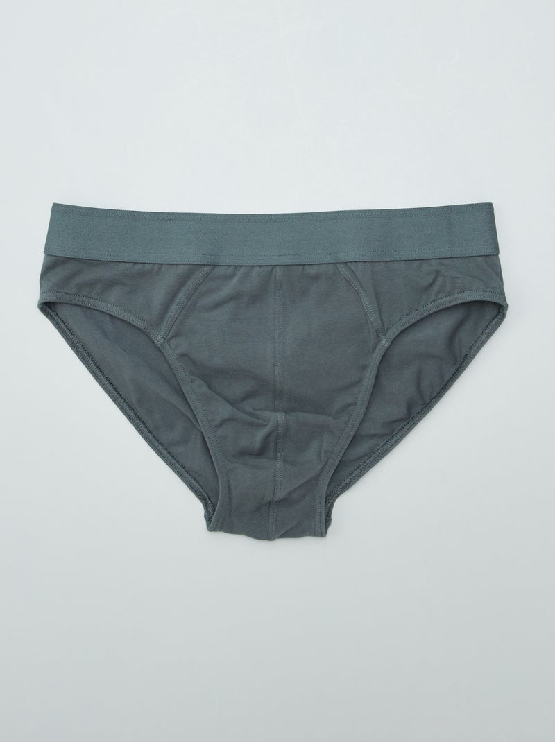 Lote de 3 cuecas VERDE - Kiabi