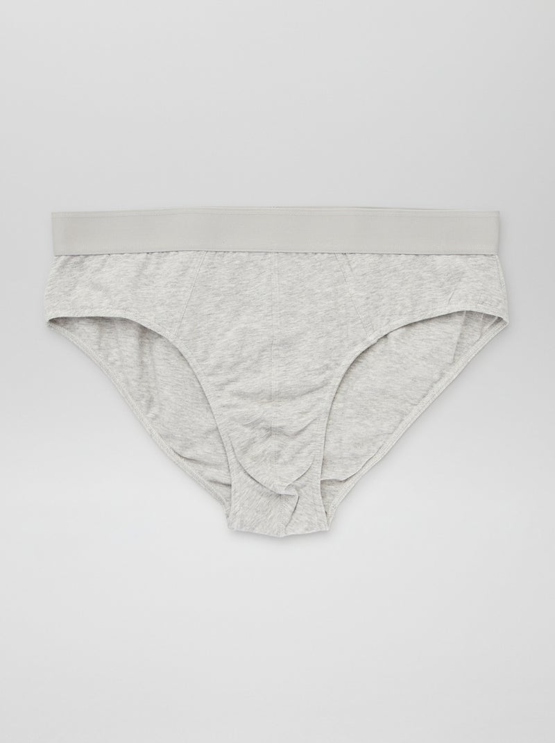 Lote de 3 cuecas VERMELHO - Kiabi