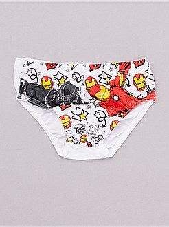 Lote de 3 cuecas 'Vingadores' 'Marvel' - Kiabi