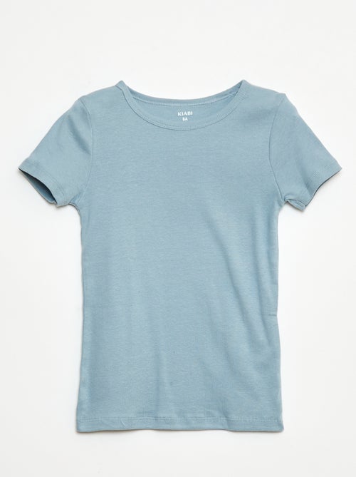 Lote de 3 de camisolas interiores de manga curta - Kiabi