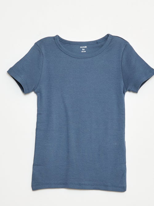 Lote de 3 de camisolas interiores de manga curta - Kiabi