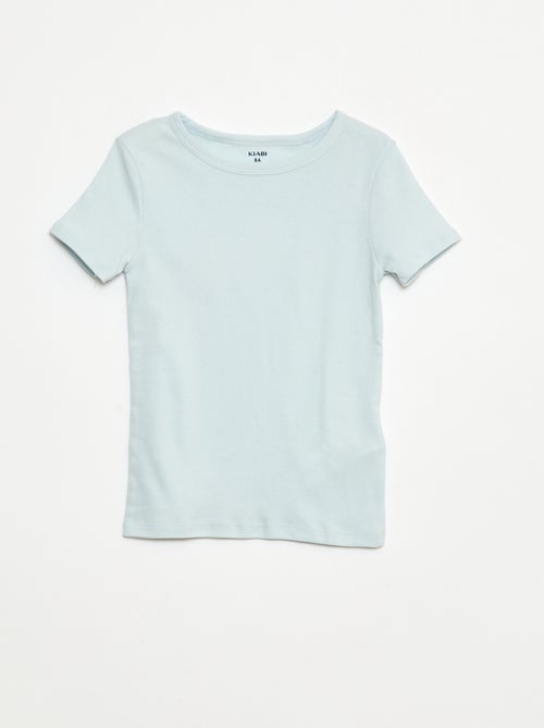 Lote de 3 de camisolas interiores de manga curta - Kiabi