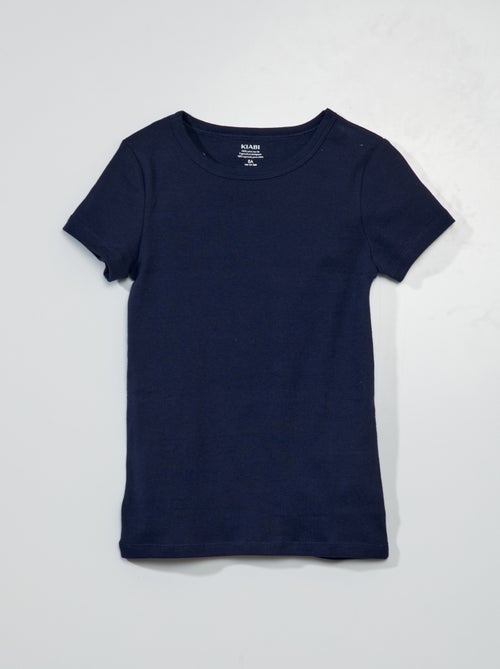 Lote de 3 de camisolas interiores de manga curta - Kiabi