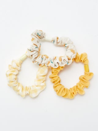 Lote de 3 elásticos de cabelo