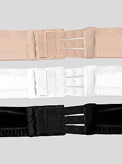 Lote de 3 extensores de soutien 'Bye Bra' - Kiabi