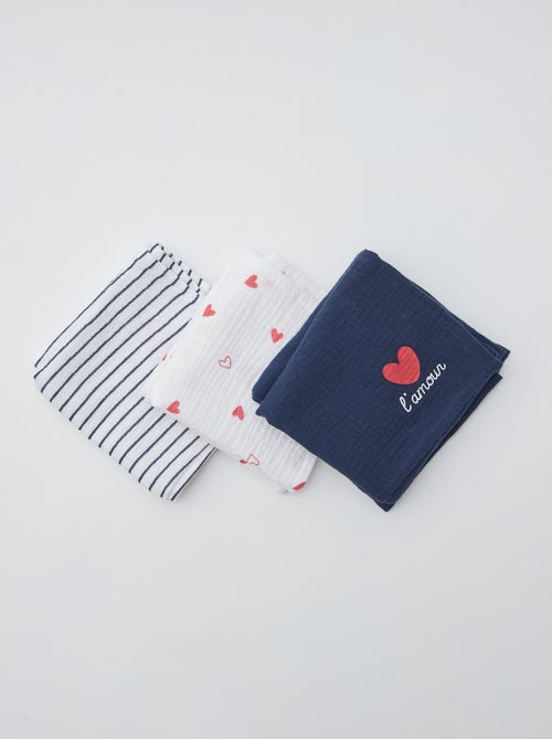 Lote de 3 fraldas - Kiabi