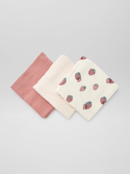 Lote de 3 fraldas - Kiabi