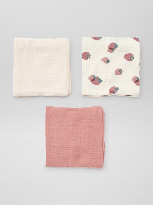 Lote de 3 fraldas - Kiabi