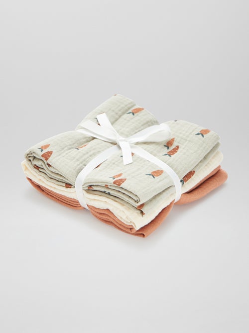 Lote de 3 fraldas - Kiabi