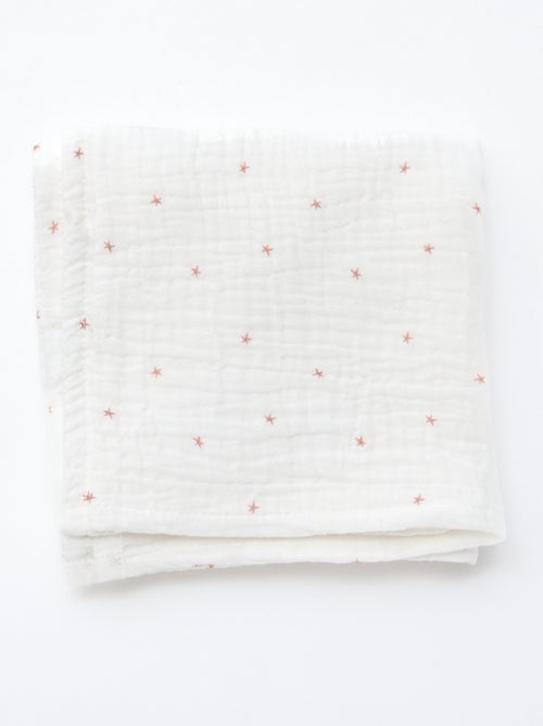 Lote de 3 fraldas de algodão - Kiabi