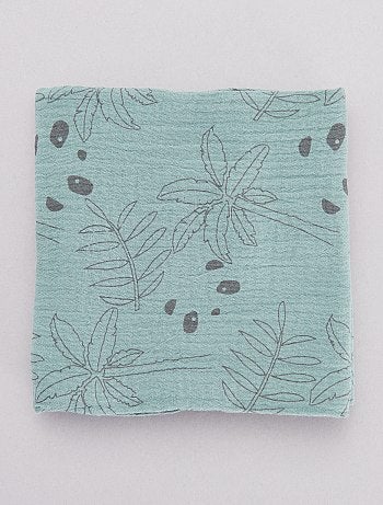 Lote de 3 fraldas em algodão biológico - Kiabi