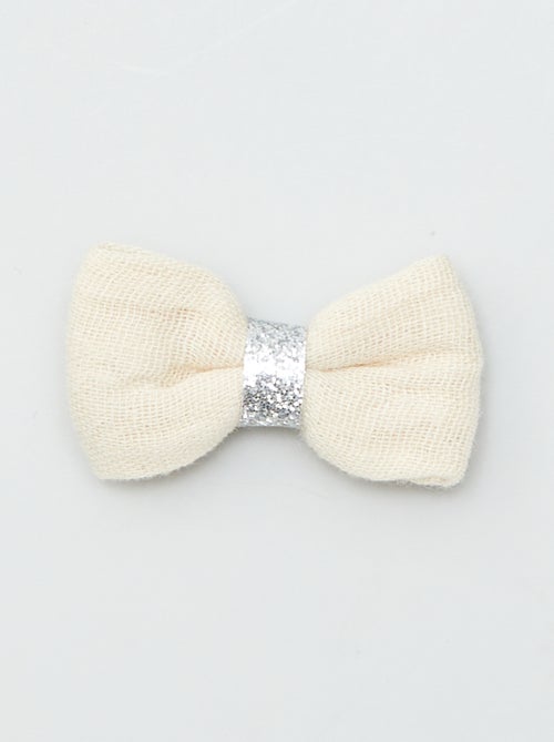 Lote de 3 ganchos crocodilo com laço - Kiabi