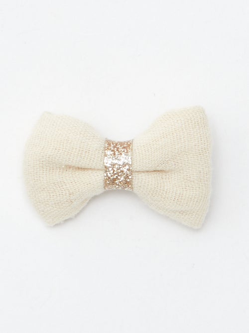 Lote de 3 ganchos crocodilo com laço - Kiabi