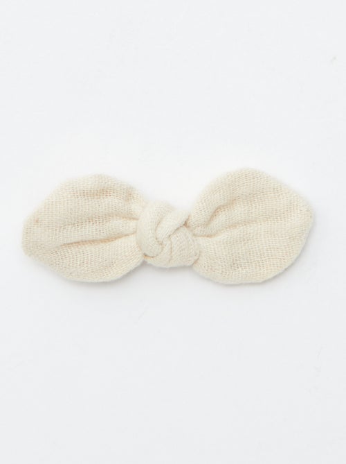 Lote de 3 ganchos crocodilo com laço - Kiabi