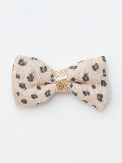 Lote de 3 ganchos crocodilo com laço - Kiabi