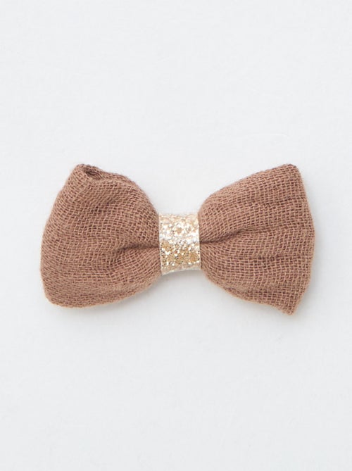 Lote de 3 ganchos crocodilo com laço - Kiabi