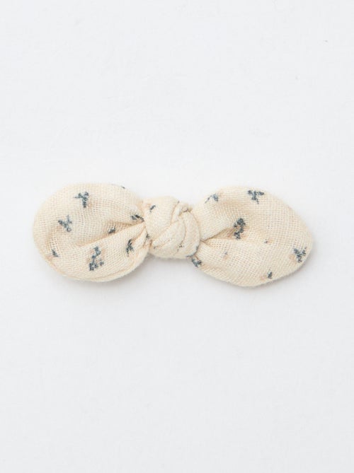 Lote de 3 ganchos crocodilo com laço - Kiabi