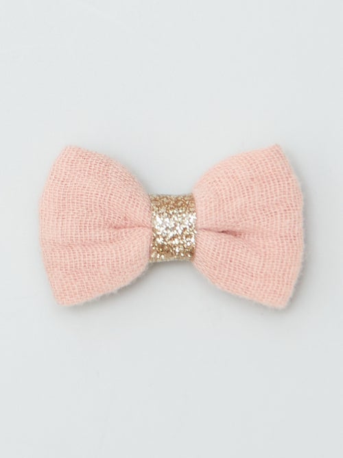 Lote de 3 ganchos crocodilo com laço - Kiabi