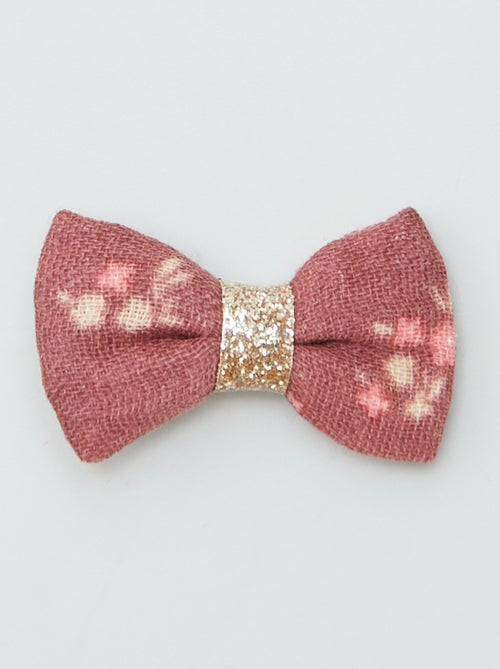 Lote de 3 ganchos crocodilo com laço - Kiabi