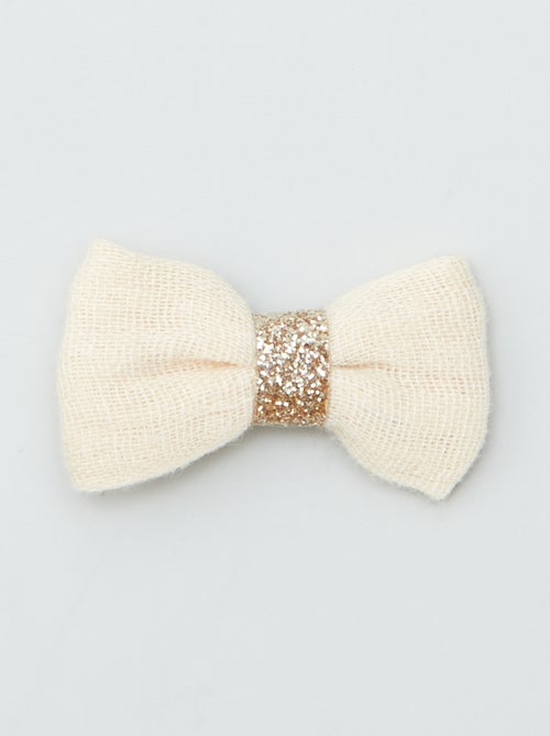 Lote de 3 ganchos crocodilo com laço - Kiabi