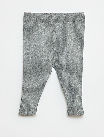 Lote de 3 leggings nervuradas