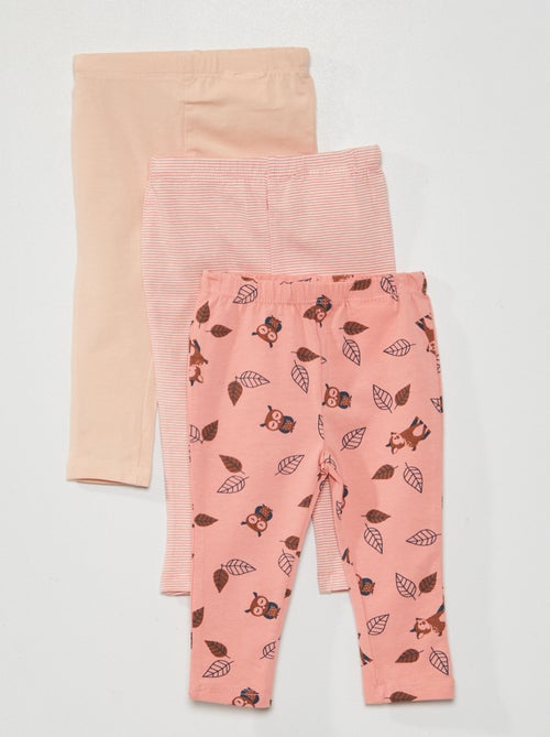 Lote de 3 leggings - Kiabi