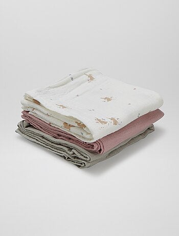 Lote de 3 mudas estampadas