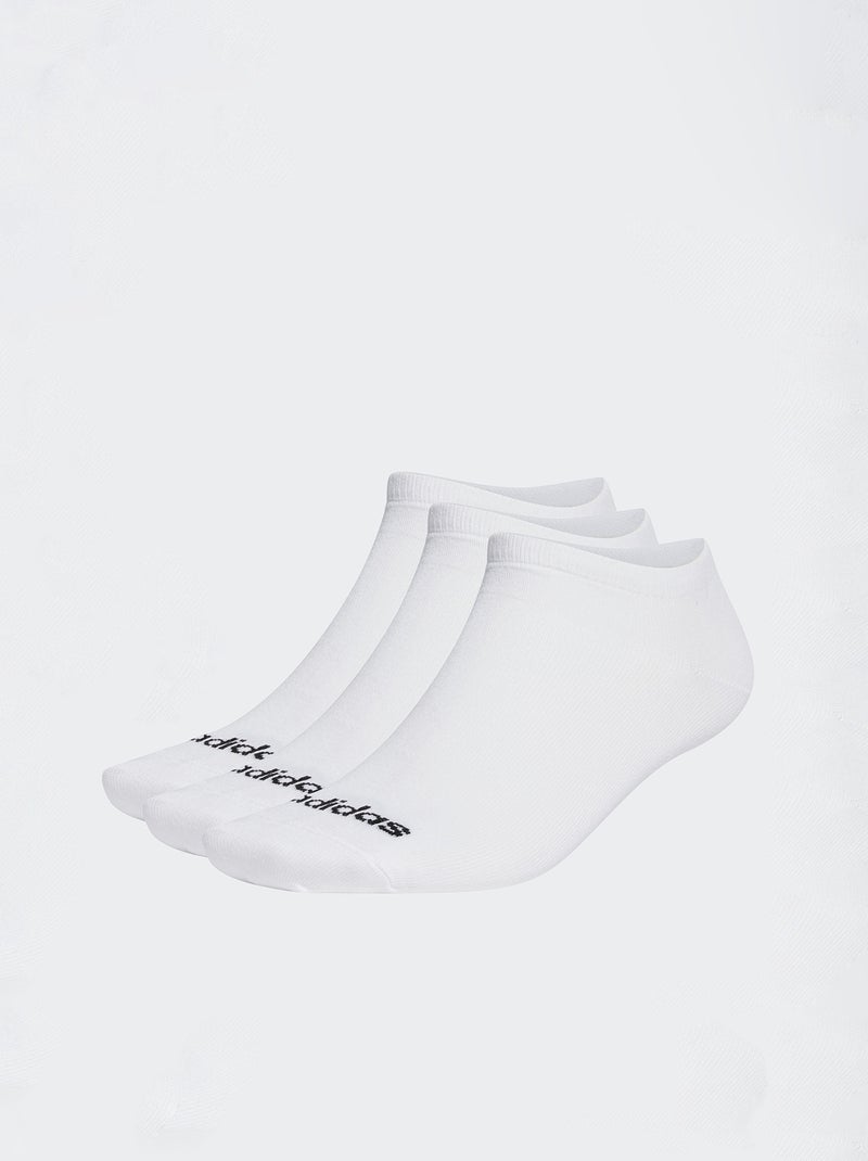 Lote de 3 pares de meias 'Adidas' Branco - Kiabi