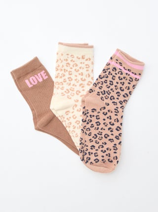 Lote de 3 pares de meias