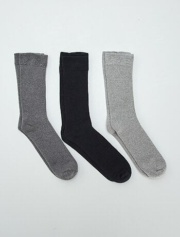 Lote de 3 pares de meias
