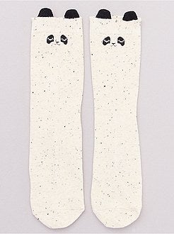 Lote de 3 pares de meias com motivos - Kiabi