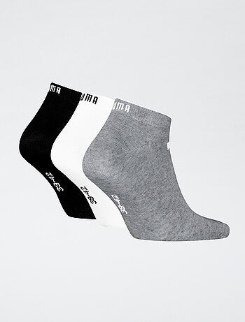 Lote de 3 pares de meias curtas 'Puma'