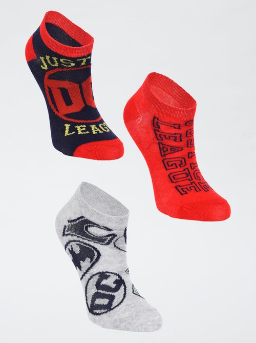 Lote de 3 pares de meias 'DC Comics' - Kiabi