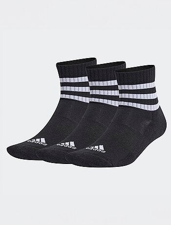 Lote de 3 pares de meias de cano meia altura 'Adidas'