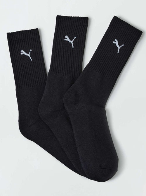 Lote de 3 pares de meias de desporto 'Puma' - Kiabi